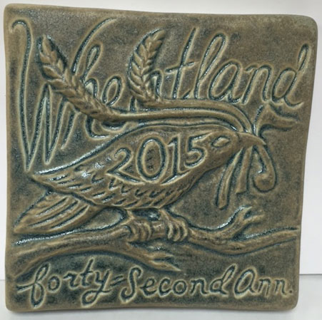 Commemorative Handcrafted Tile – 2015